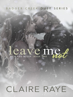 cover image of Leave Me Not